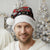 Chicken Stop Christmas Santa Hat Xmas Holiday Patterns - Wonder Print Shop