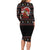 Chicken Stop Christmas Family Matching Long Sleeve Bodycon Dress and Hawaiian Shirt Xmas Holiday Patterns - Wonder Print Shop