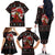 Chicken Stop Christmas Family Matching Off The Shoulder Long Sleeve Dress and Hawaiian Shirt Xmas Holiday Patterns - Wonder Print Shop