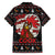 Chicken Stop Christmas Family Matching Off The Shoulder Long Sleeve Dress and Hawaiian Shirt Xmas Holiday Patterns - Wonder Print Shop
