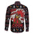 Chicken Stop Christmas Family Matching Off The Shoulder Long Sleeve Dress and Hawaiian Shirt Xmas Holiday Patterns - Wonder Print Shop