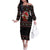 Chicken Stop Christmas Family Matching Off The Shoulder Long Sleeve Dress and Hawaiian Shirt Xmas Holiday Patterns - Wonder Print Shop