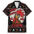 Chicken Stop Christmas Family Matching Off Shoulder Short Dress and Hawaiian Shirt Xmas Holiday Patterns - Wonder Print Shop