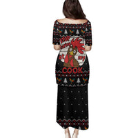Chicken Stop Christmas Family Matching Puletasi and Hawaiian Shirt Xmas Holiday Patterns - Wonder Print Shop