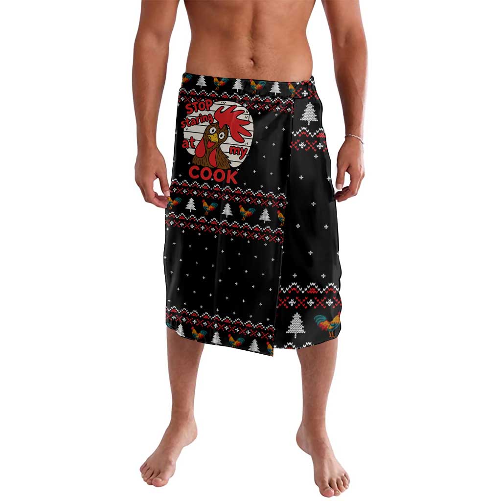 Chicken Stop Christmas Lavalava Xmas Holiday Patterns - Wonder Print Shop