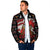 Chicken Stop Christmas Padded Jacket Xmas Holiday Patterns - Wonder Print Shop