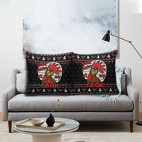 Chicken Stop Christmas Pillow Cover Xmas Holiday Patterns - Wonder Print Shop