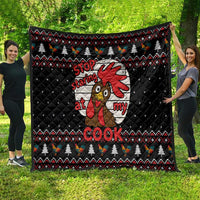 Chicken Stop Christmas Quilt Xmas Holiday Patterns - Wonder Print Shop