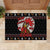Chicken Stop Christmas Rubber Doormat Xmas Holiday Patterns - Wonder Print Shop