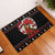 Chicken Stop Christmas Rubber Doormat Xmas Holiday Patterns - Wonder Print Shop