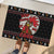 Chicken Stop Christmas Rubber Doormat Xmas Holiday Patterns - Wonder Print Shop
