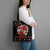 Chicken Stop Christmas Tote Bag Xmas Holiday Patterns - Wonder Print Shop