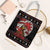 Chicken Stop Christmas Tote Bag Xmas Holiday Patterns - Wonder Print Shop