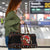 Chicken Stop Christmas Travel Bag Xmas Holiday Patterns - Wonder Print Shop