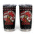 Chicken Stop Christmas Tumbler Cup Xmas Holiday Patterns - Wonder Print Shop