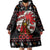 Chicken Stop Christmas Wearable Blanket Hoodie Xmas Holiday Patterns - Wonder Print Shop