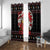 Chicken Stop Christmas Window Curtain Xmas Holiday Patterns - Wonder Print Shop