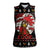 Chicken Stop Christmas Women Sleeveless Polo Shirt Xmas Holiday Patterns - Wonder Print Shop