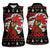 Chicken Stop Christmas Women Sleeveless Polo Shirt Xmas Holiday Patterns - Wonder Print Shop