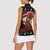 Chicken Stop Christmas Women Sleeveless Polo Shirt Xmas Holiday Patterns - Wonder Print Shop