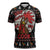 Chicken Stop Christmas Zipper Polo Shirt Xmas Holiday Patterns - Wonder Print Shop