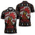 Chicken Stop Christmas Zipper Polo Shirt Xmas Holiday Patterns - Wonder Print Shop