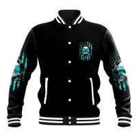 I Am The Storm Skul Baseball Jacket - Wonder Print Shop