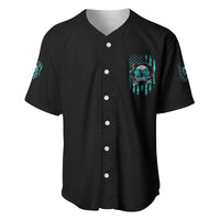 I Am The Storm Skul Baseball Jersey - Wonder Print Shop