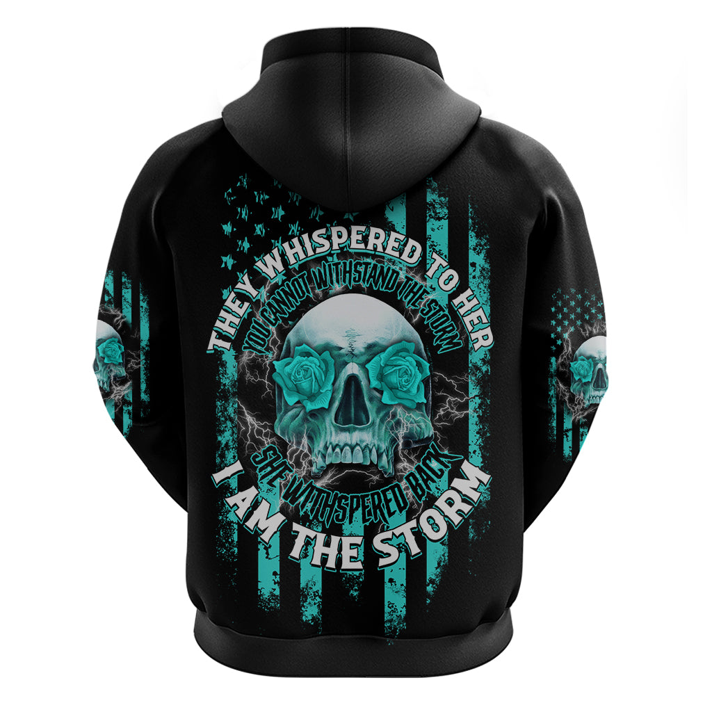I Am The Storm Skul Hoodie - Wonder Print Shop