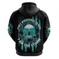 I Am The Storm Skul Hoodie - Wonder Print Shop