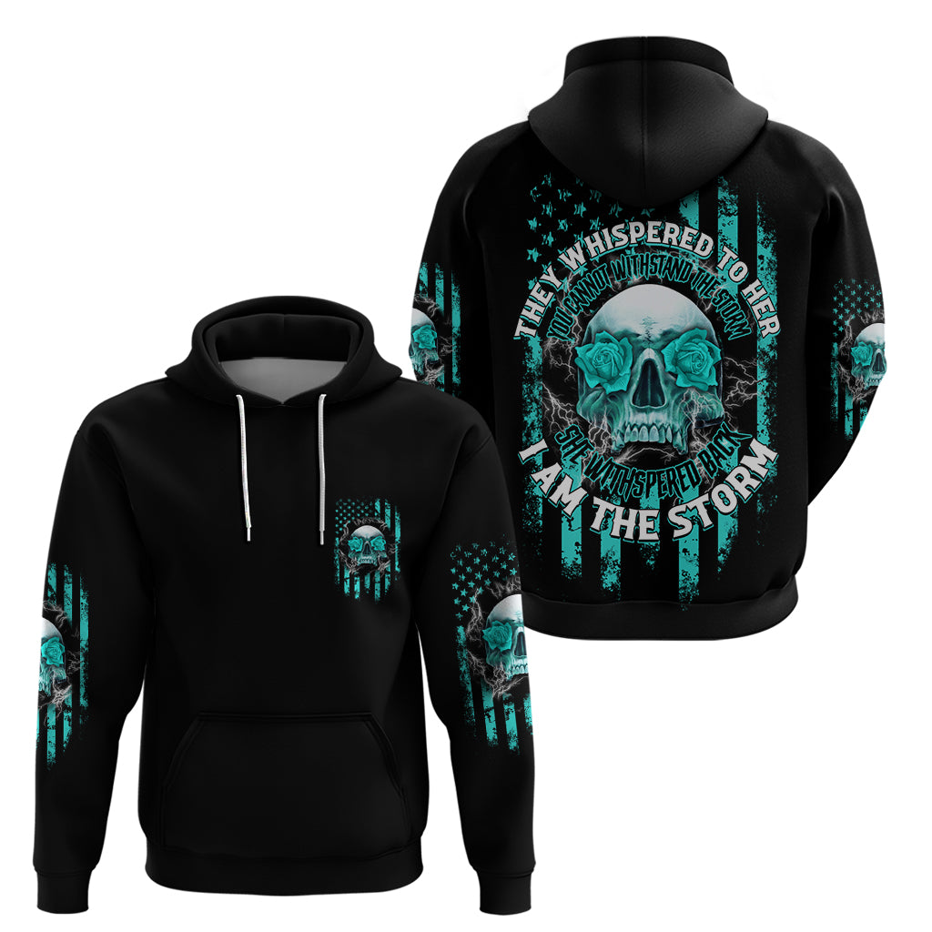 I Am The Storm Skul Hoodie - Wonder Print Shop