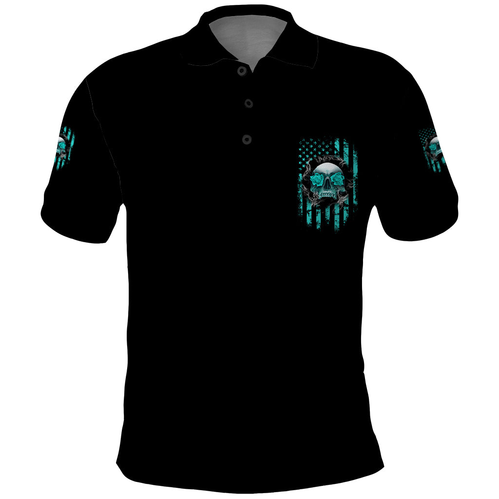 I Am The Storm Skul Polo Shirt - Wonder Print Shop