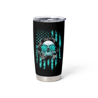 I Am The Storm Skul Tumbler Cup - Wonder Print Shop