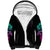 I Can Buy Myself Flowers Smoke Rose Skull Sherpa Hoodie - Wonder Print Shop