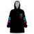 I Can Buy Myself Flowers Smoke Rose Skull Wearable Blanket Hoodie - Wonder Print Shop