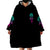 I Can Buy Myself Flowers Smoke Rose Skull Wearable Blanket Hoodie - Wonder Print Shop