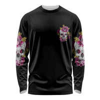 Warning This Tattooed Girl Long Sleeve Shirt - Wonder Print Shop