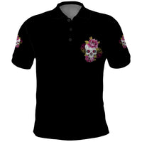 Warning This Tattooed Girl Polo Shirt - Wonder Print Shop