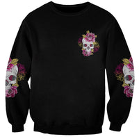 Warning This Tattooed Girl Sweatshirt - Wonder Print Shop