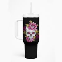 Warning This Tattooed Girl Tumbler With Handle - Wonder Print Shop