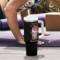 Warning This Tattooed Girl Tumbler With Handle - Wonder Print Shop