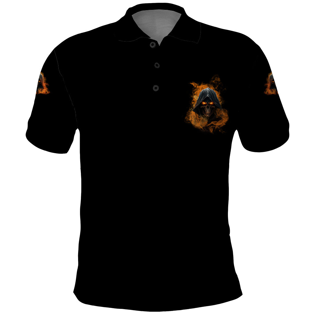 I Am The Storm Grumpy Old Man Polo Shirt - Wonder Print Shop