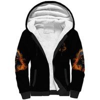 I Am The Storm Grumpy Old Man Sherpa Hoodie - Wonder Print Shop