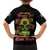 Warning This Tattooed Girl Flower Sugar Skull Family Matching Summer Maxi Dress and Hawaiian Shirt - Wonder Print Shop