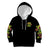 Warning This Tattooed Girl Flower Sugar Skull Kid Hoodie - Wonder Print Shop