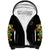 Warning This Tattooed Girl Flower Sugar Skull Sherpa Hoodie - Wonder Print Shop