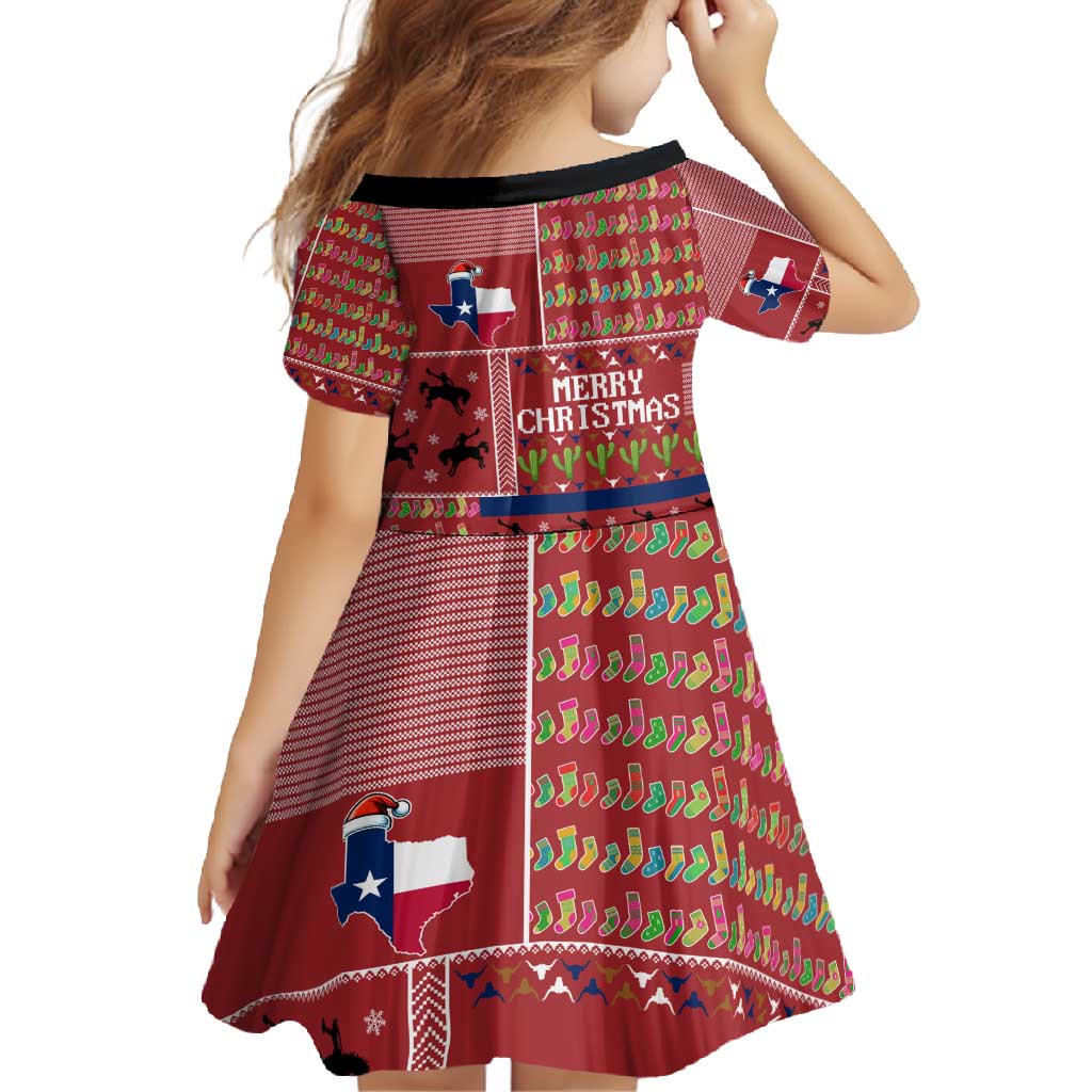 Texas Map Merry Christmas Family Matching Off Shoulder Maxi Dress and Hawaiian Shirt Xmas Holiday Patterns - Wonder Print Shop