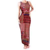 Texas Map Merry Christmas Family Matching Tank Maxi Dress and Hawaiian Shirt Xmas Holiday Patterns - Wonder Print Shop