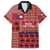 Texas Map Merry Christmas Hawaiian Shirt Xmas Holiday Patterns - Wonder Print Shop
