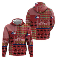 Texas Map Merry Christmas Hoodie Xmas Holiday Patterns - Wonder Print Shop